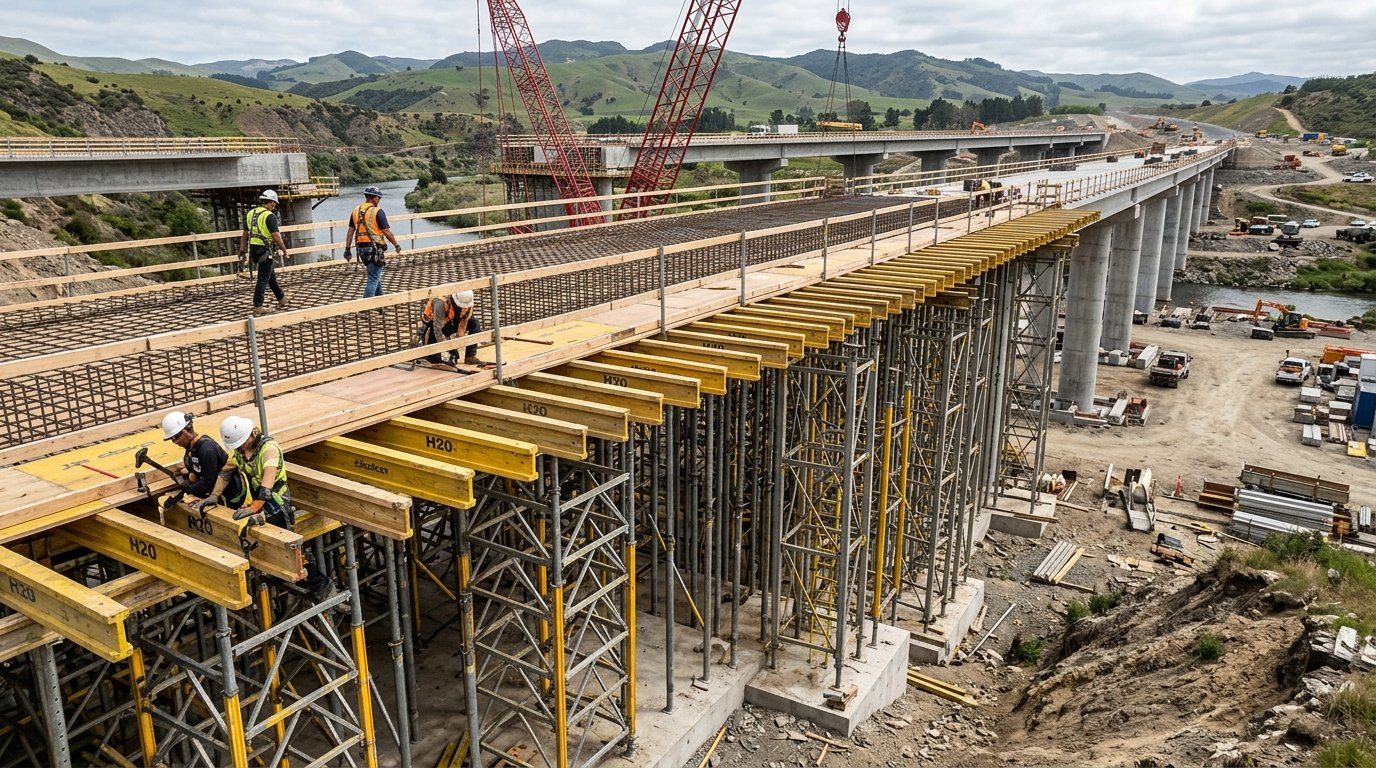Wooden H-Beam Formwork