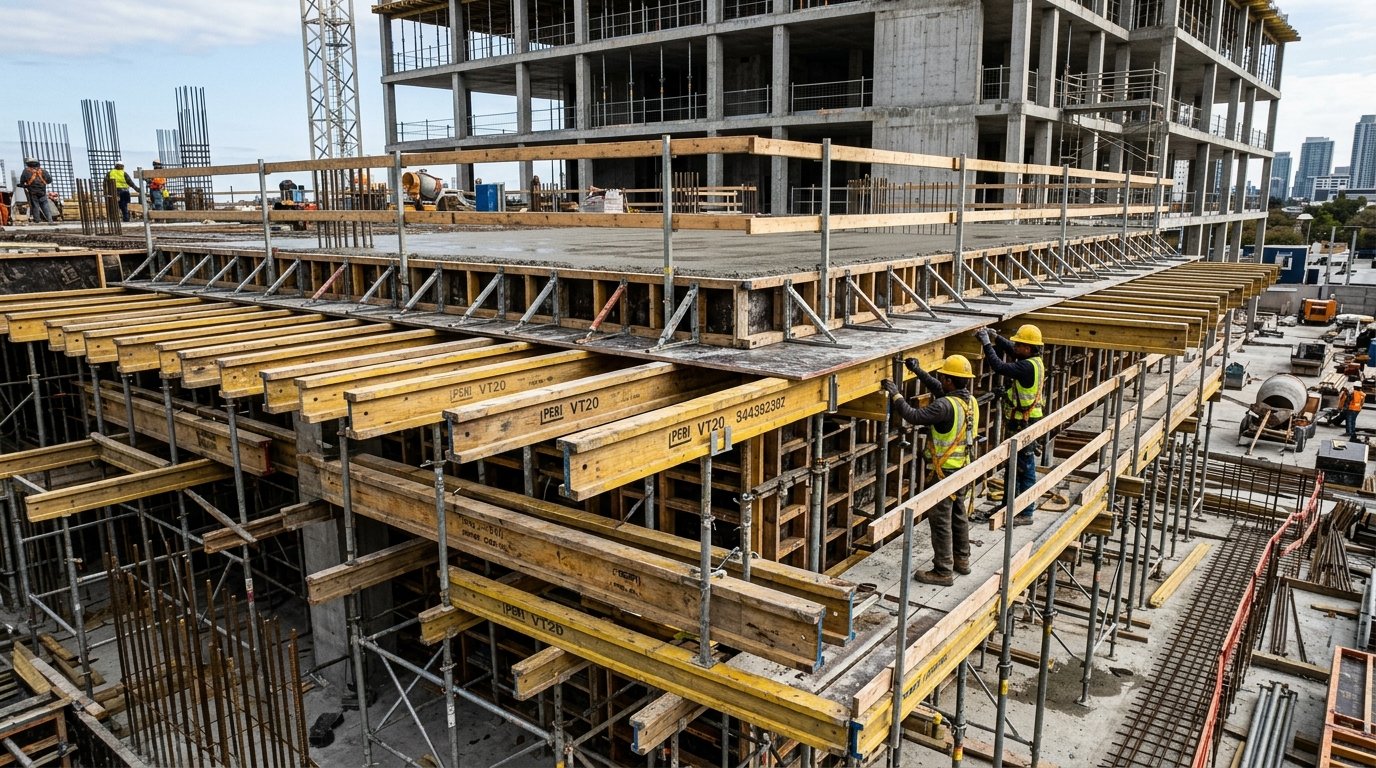 Heavy-Duty Shuttering Wooden H-Beam
